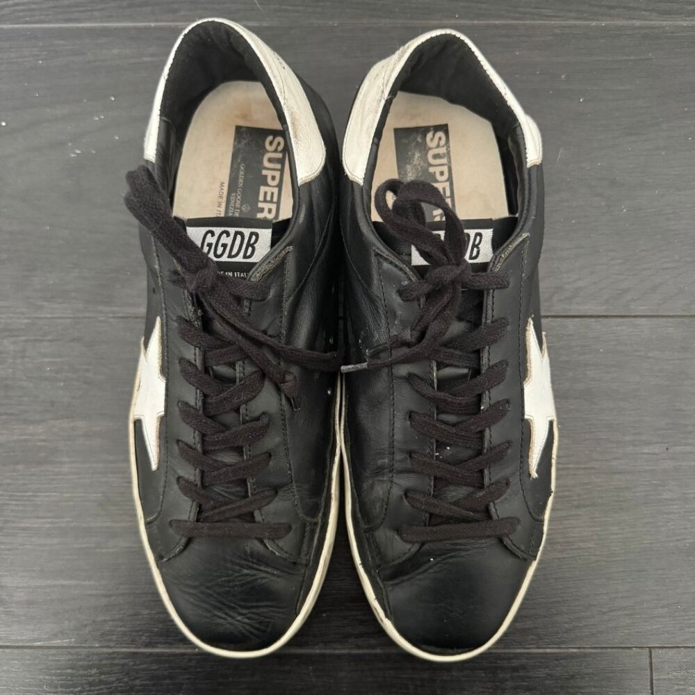 Golden Goose Black and White Athletic Shoes EUR 42 - Picture 3 of 14
